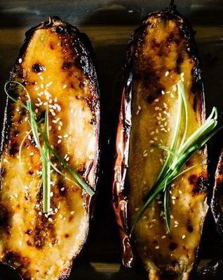 Баклажаны в карамели