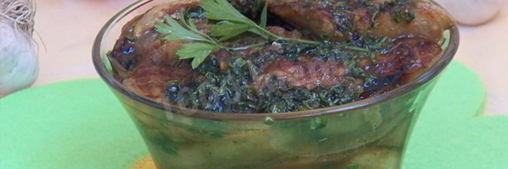 Баклажаны в кисло-сладком соусе по-китайски