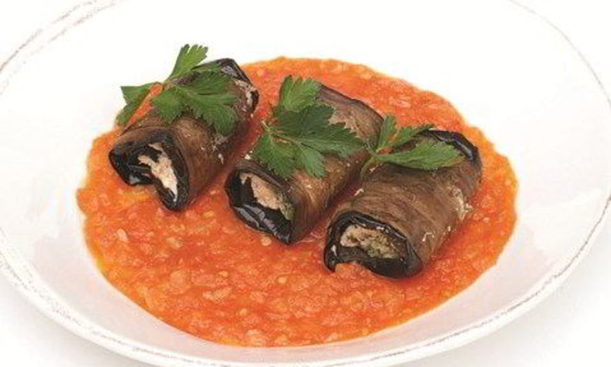 Рецепт баклажанов, жареных с орехами