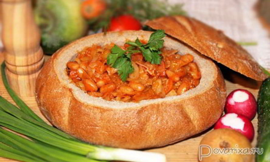 Рецепт бигоса с фасолью