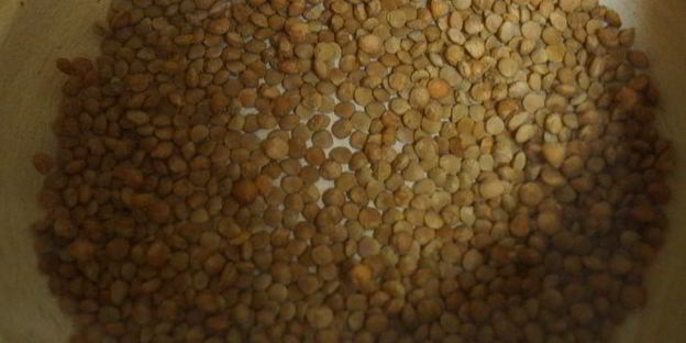 фаршированный болгарский перец с чечевицей