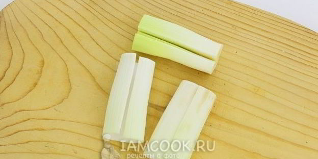 фаршированный лук-порей