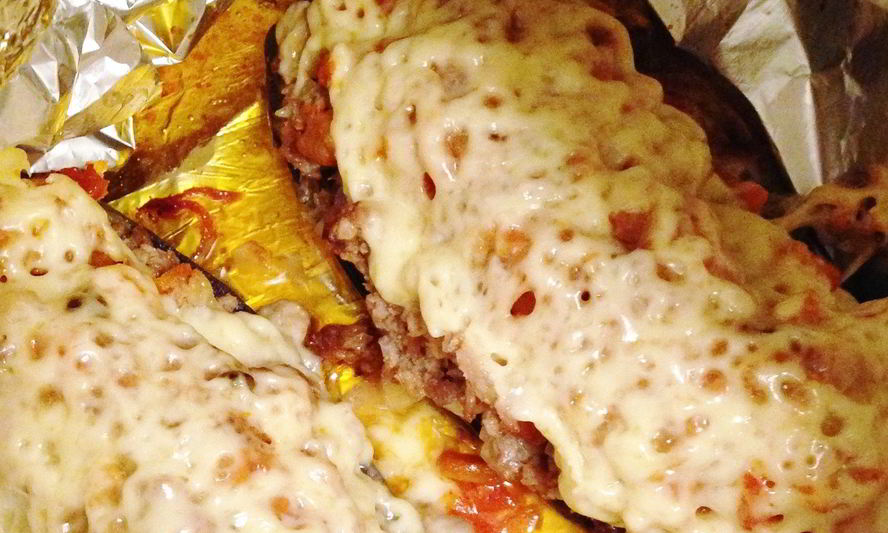 Рецепт фаршированных баклажанов с мясом