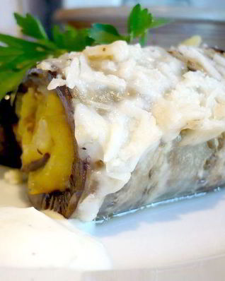 Фаршированные баклажаны