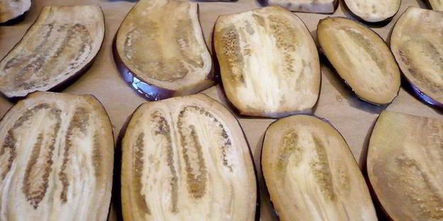 фаршированные баклажаны