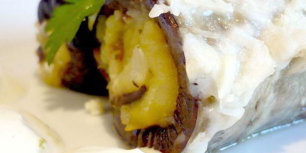 фаршированные баклажаны