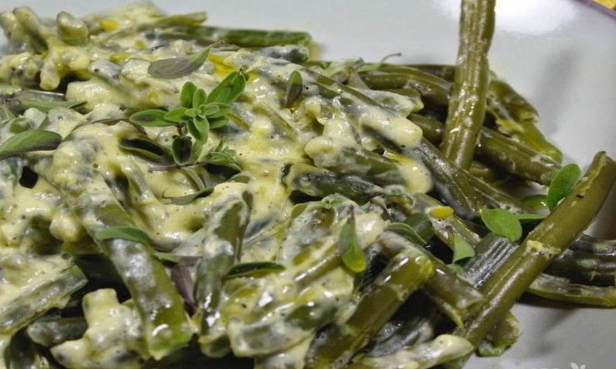 Рецепт фасоли стручковой с яйцом