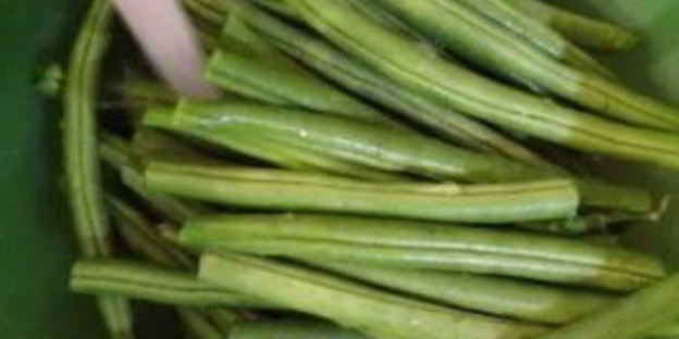 фасоль стручковая с яйцом