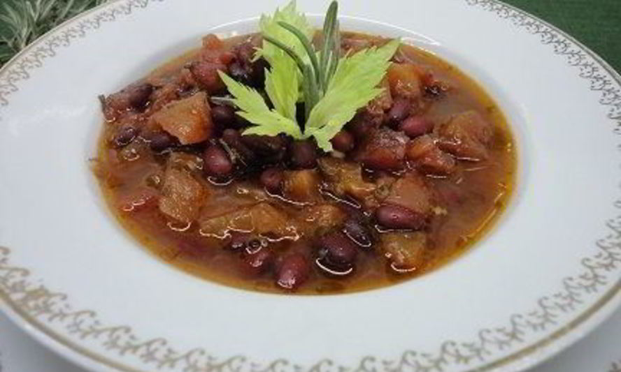 Рецепт фасоли в томатном соусе с розмарином