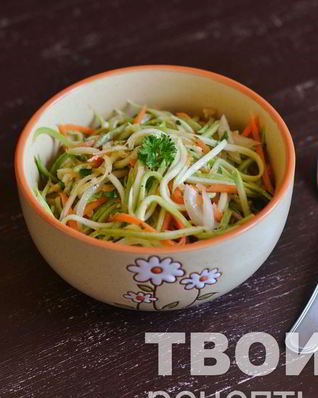 Кабачки по-корейски