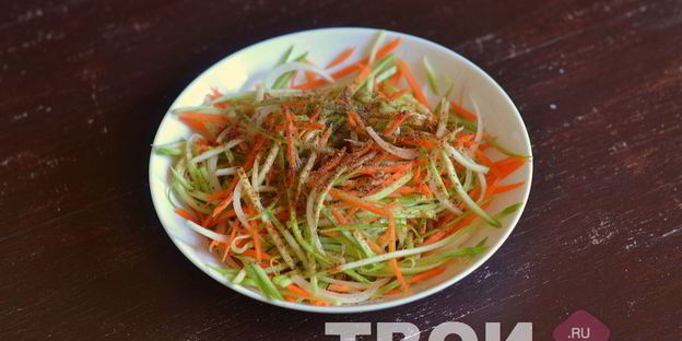 кабачки по-корейски