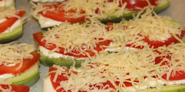 кабачки с помидорами диетические