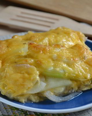 Кабачки с сыром в духовке