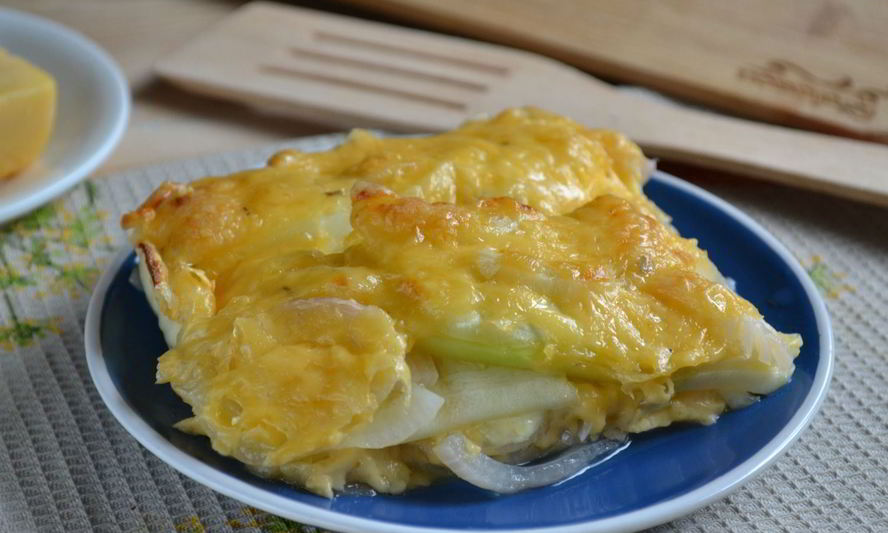 Рецепт кабачков с сыром в духовке