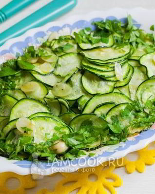 Кабачки в микроволновке