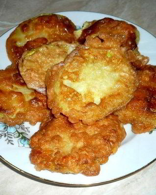 Кабачки в тесте