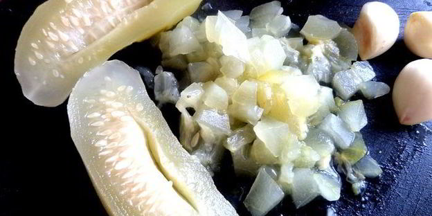 кабачковая фаршированная бомба