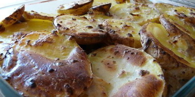 картофельно-грибной гратен