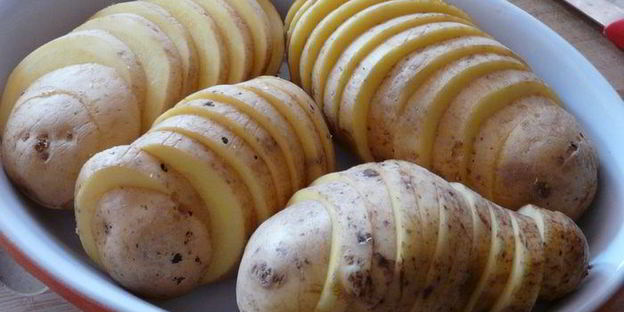 картофельно-грибной гратен