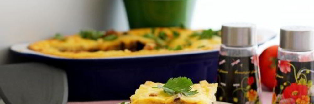 Мусака с баклажанами