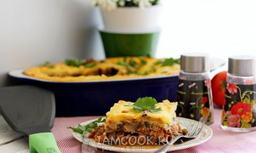 Рецепт мусаки с баклажанами