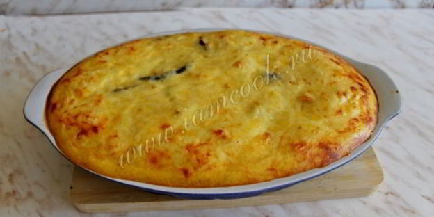 мусака с баклажанами