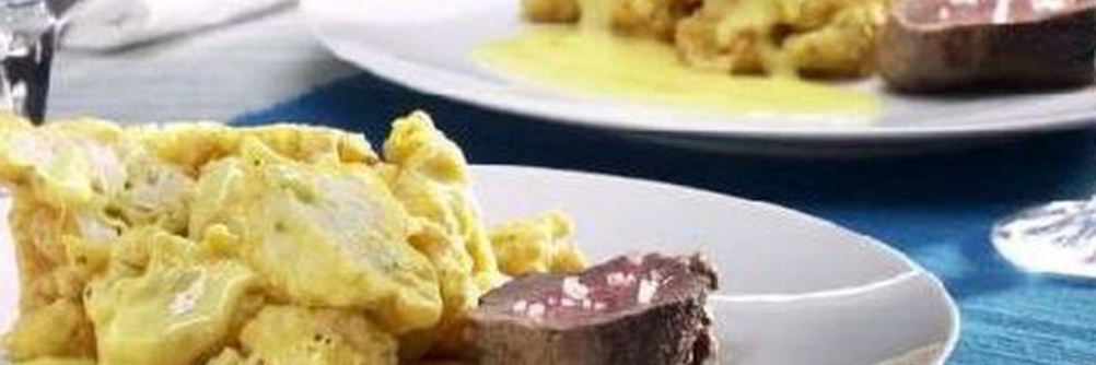 Обжаренная цветная капуста в тесте