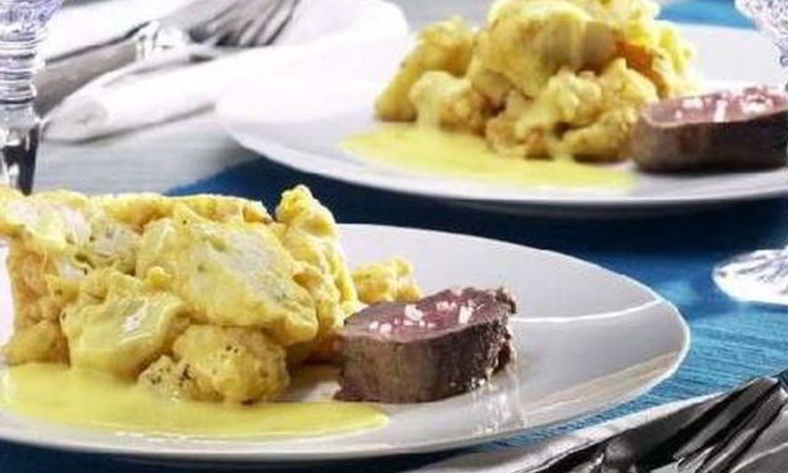 Рецепт обжаренной цветной капусты в тесте