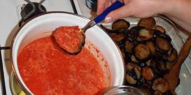 острые баклажаны