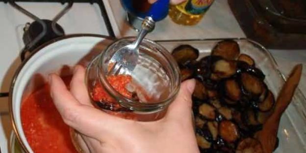 острые баклажаны