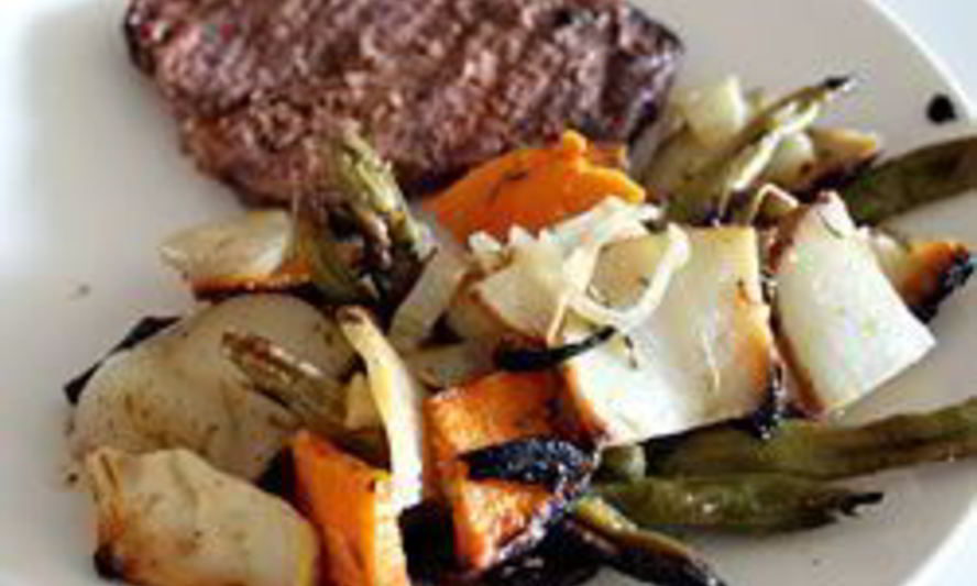 Рецепт овощей в фольге на гриле