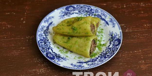 перец фаршированный в духовке