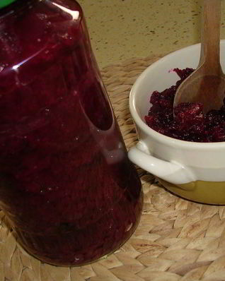 Свекла в маринаде