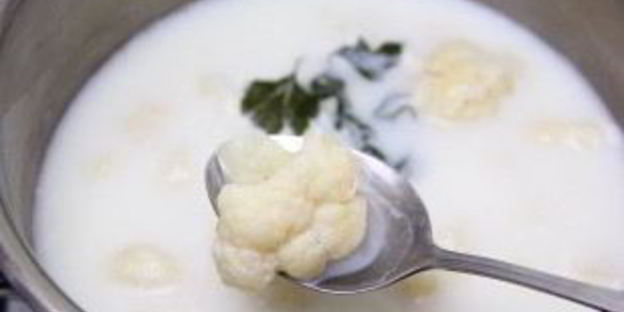 цветная капуста на молоке