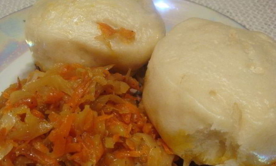 Рецепт тушеной капусты с пампушками