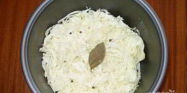 тушеная капуста со сметаной и рисом