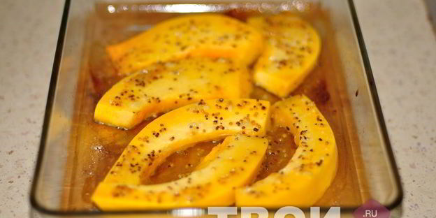 тыква в духовке