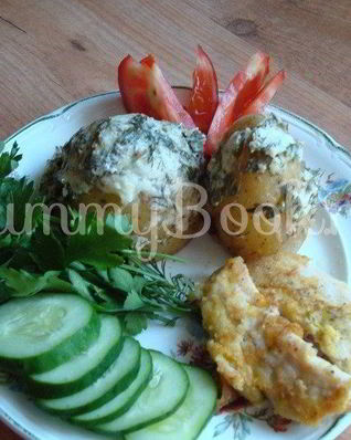 Запеченный картофель под сырной корочкой в мультиварке