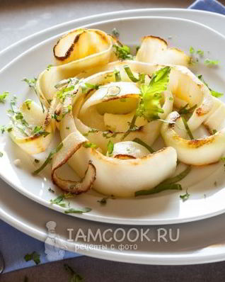 Жареная кольраби