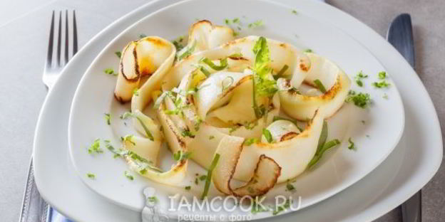 жареная кольраби