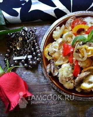 Овощной гарнир к мясу