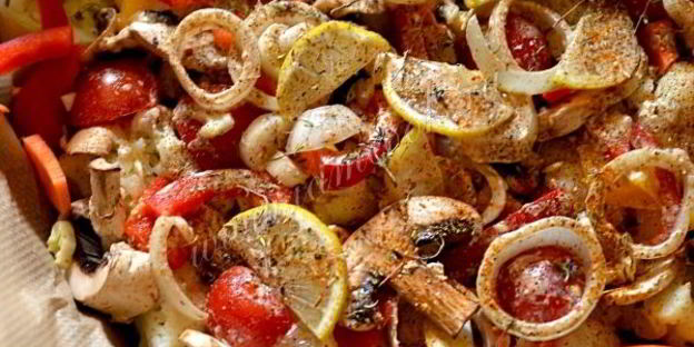 овощной гарнир к мясу