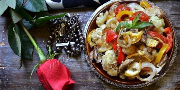 овощной гарнир к мясу