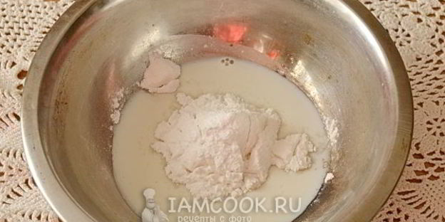 белая глазурь для печенья