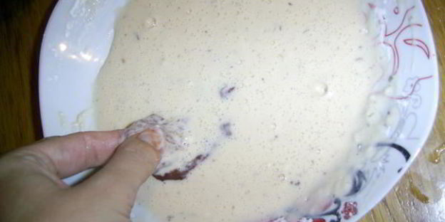 биточки печеночные в пикантно-остром кляре