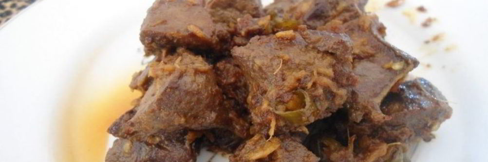 Говяжья печень по-быстрому