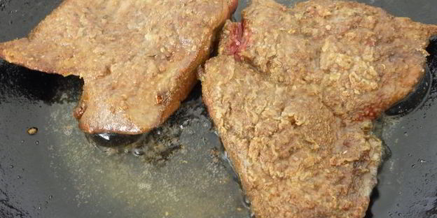 говяжья печень с луком и морковью в мультиварке