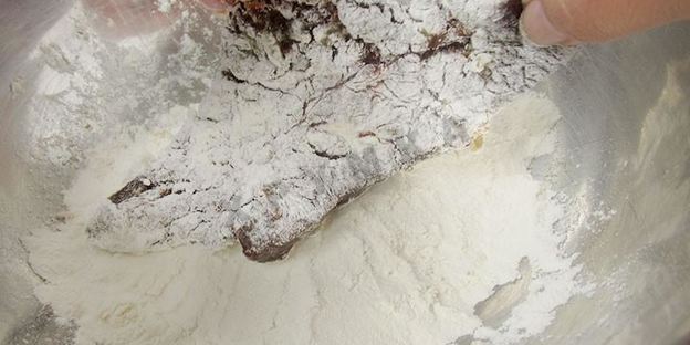 говяжья печень в кляре жареная