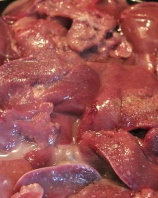 Куриная печень по-мароккански