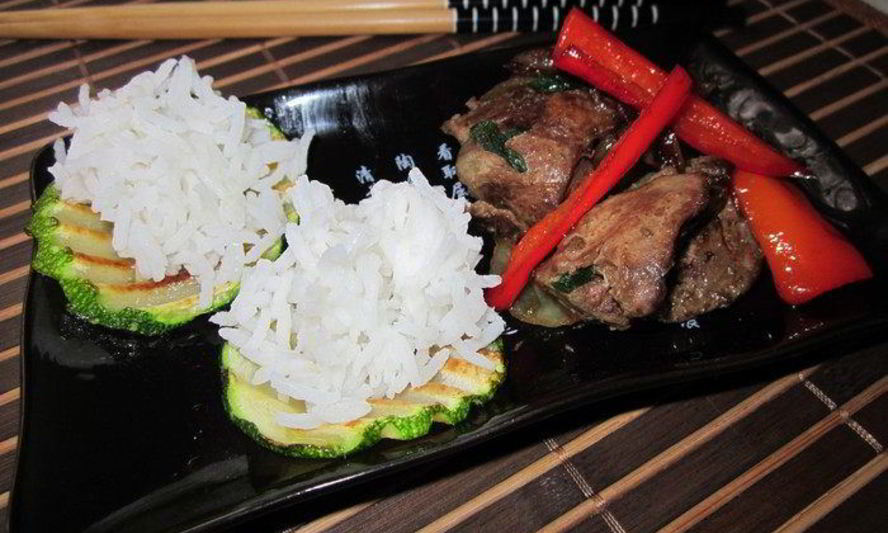 Рецепт куриной печени по японски